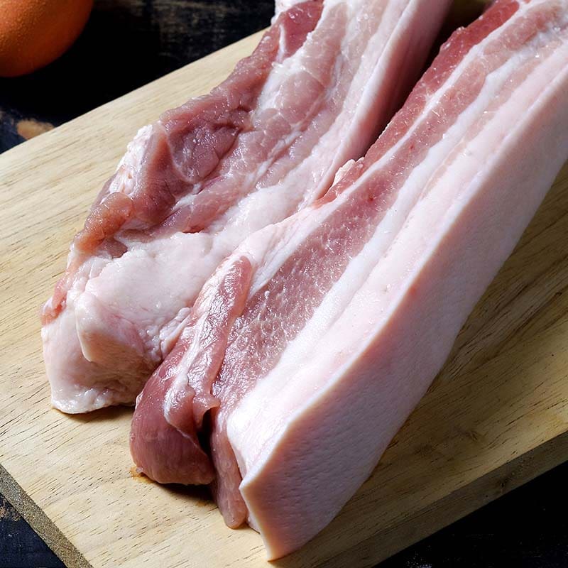 Belly Pork Slices Boneless - pack of 4