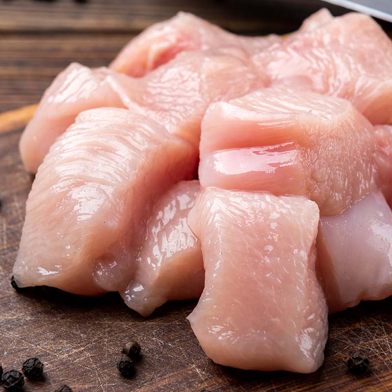Diced Chicken Breast - 500g