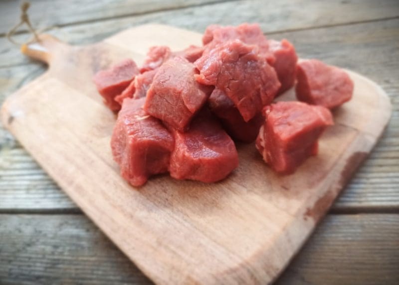 Diced Beef