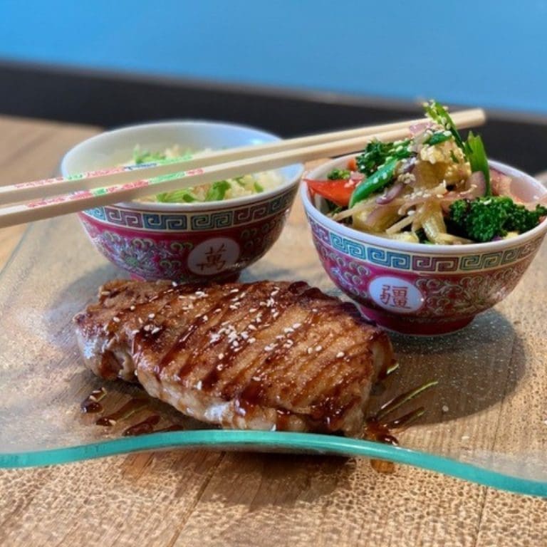 Chinese Style Five Spice Pork Loin Steaks