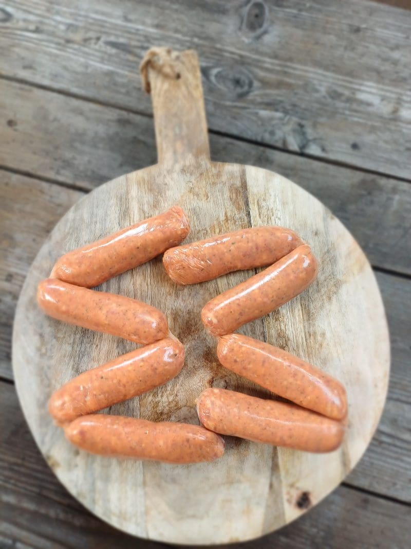 Elston Farm Smokey Maple & Chilli Sausages - Image 2