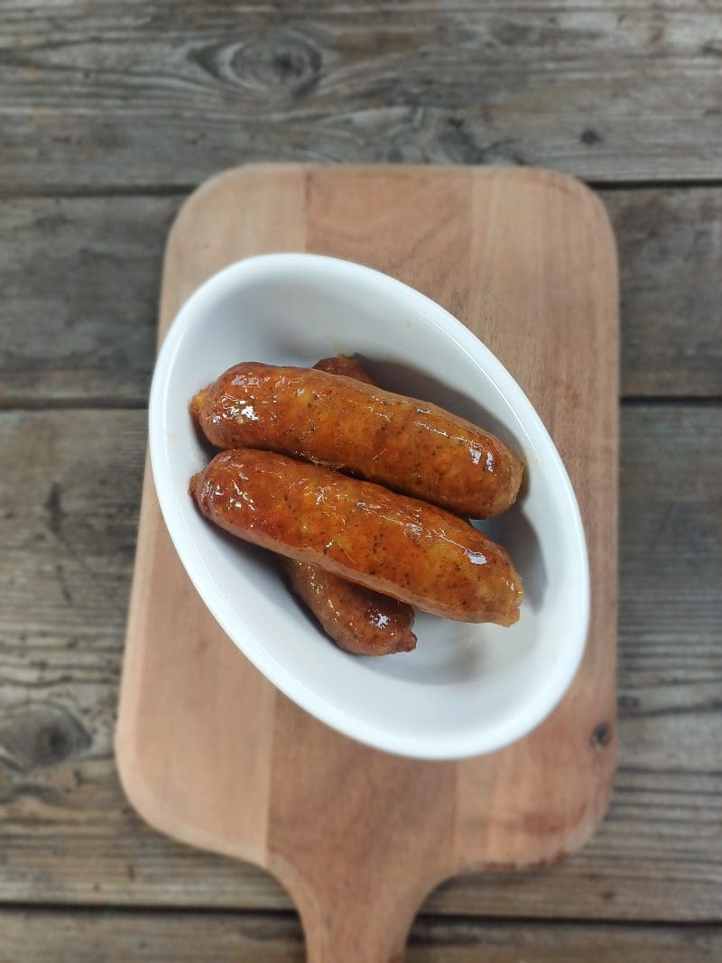 Elston Farm Smokey Maple & Chilli Sausages