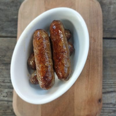 Premium Elston Farm Venison, Juniper and Black Pepper Sausages